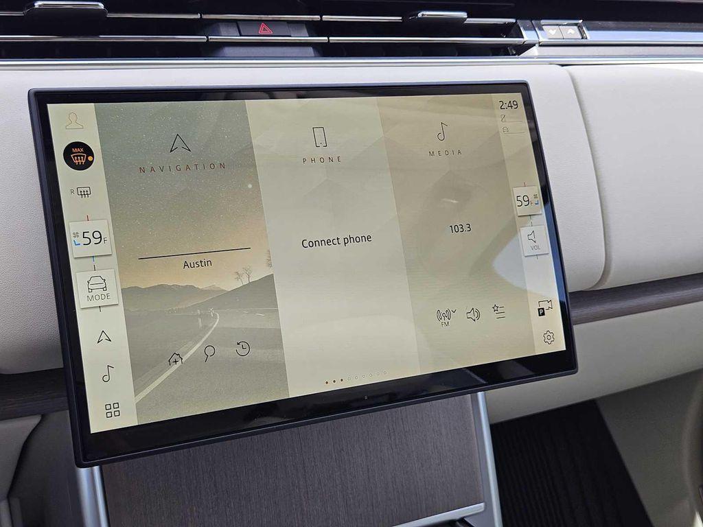 new 2025 Land Rover Range Rover car, priced at $140,090