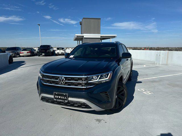 used 2022 Volkswagen Atlas Cross Sport car, priced at $25,990