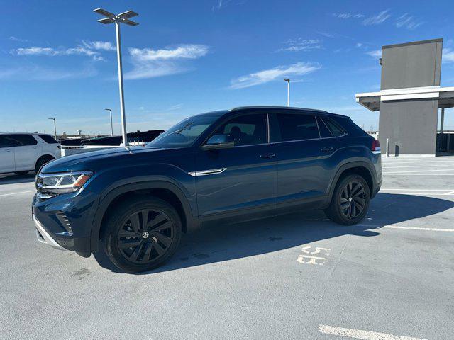 used 2022 Volkswagen Atlas Cross Sport car, priced at $25,990