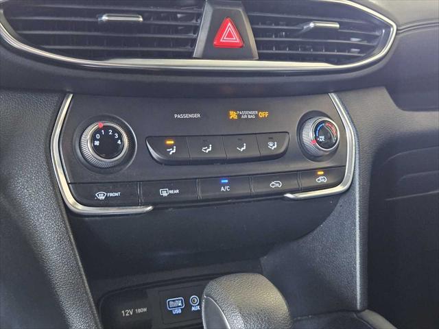 used 2019 Hyundai Santa Fe car, priced at $13,990