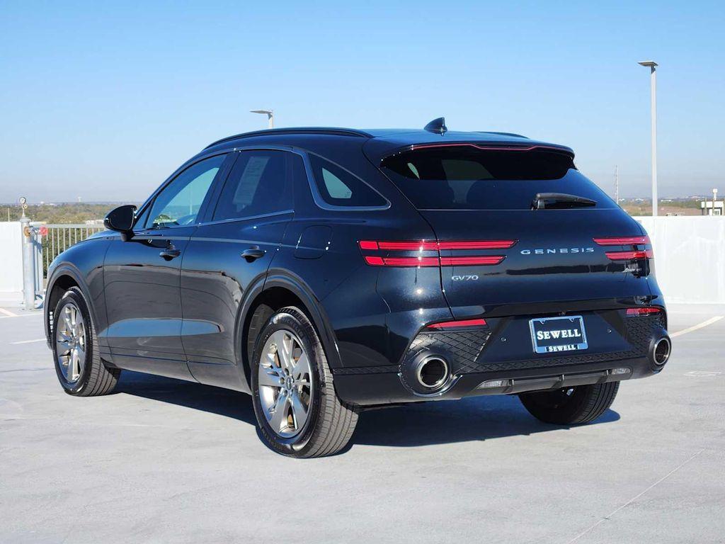 used 2025 Genesis GV70 car, priced at $55,990