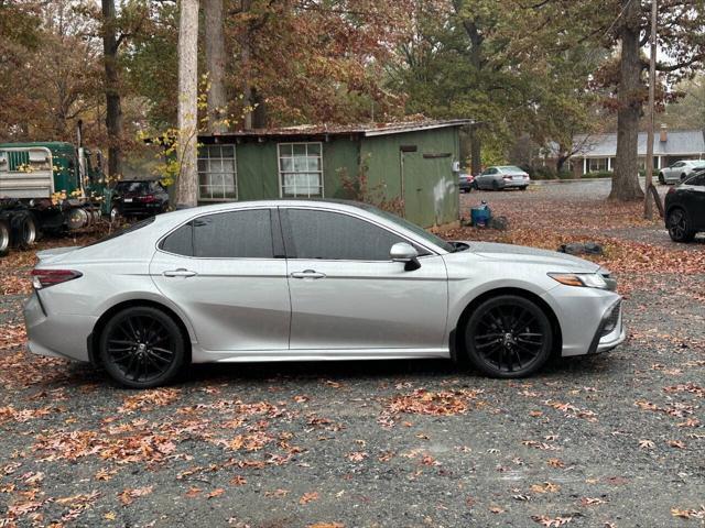 used 2021 Toyota Camry car, priced at $22,500