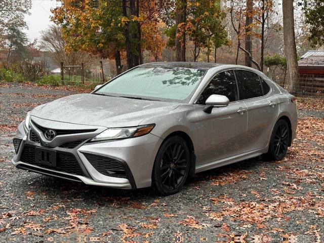 used 2021 Toyota Camry car, priced at $22,500