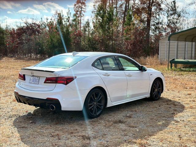 used 2019 Acura TLX car, priced at $22,500