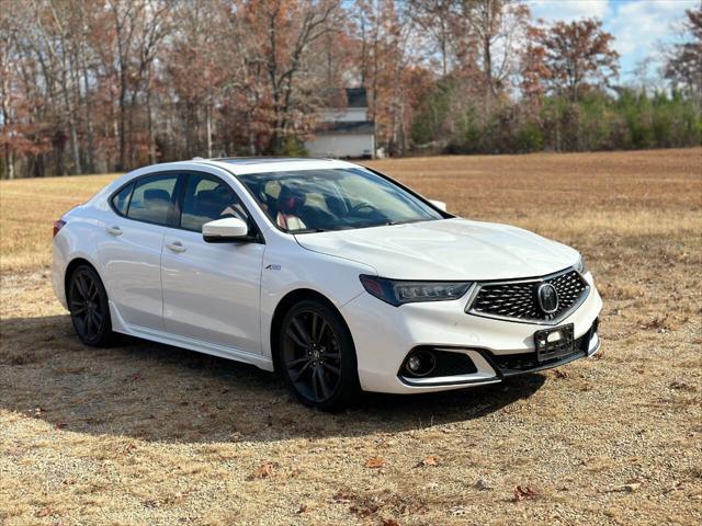 used 2019 Acura TLX car, priced at $22,500