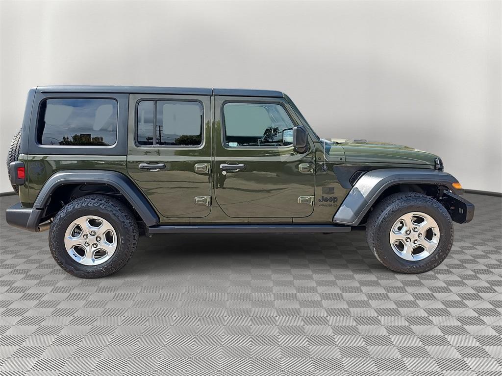 used 2021 Jeep Wrangler Unlimited car, priced at $31,999