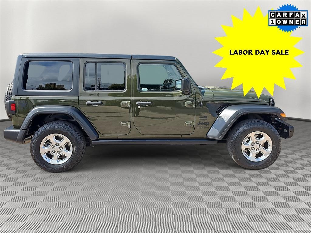 used 2021 Jeep Wrangler Unlimited car, priced at $28,495