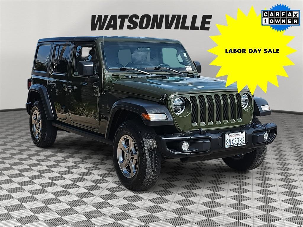 used 2021 Jeep Wrangler Unlimited car, priced at $28,495