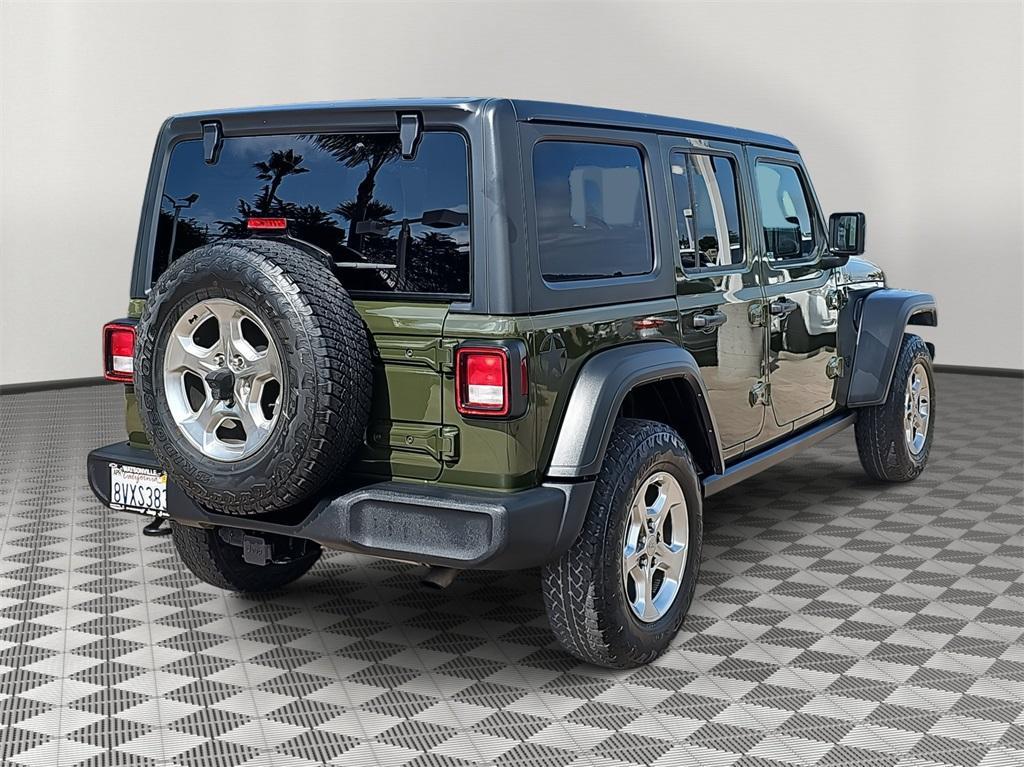 used 2021 Jeep Wrangler Unlimited car, priced at $31,999