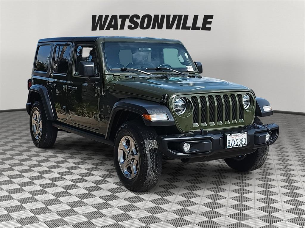 used 2021 Jeep Wrangler Unlimited car, priced at $31,999