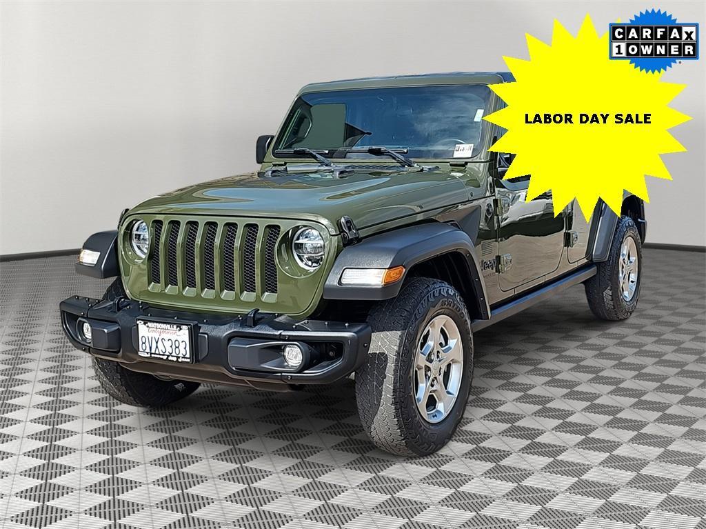used 2021 Jeep Wrangler Unlimited car, priced at $28,495