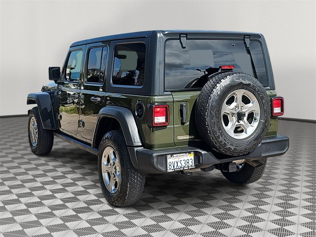 used 2021 Jeep Wrangler Unlimited car, priced at $31,999