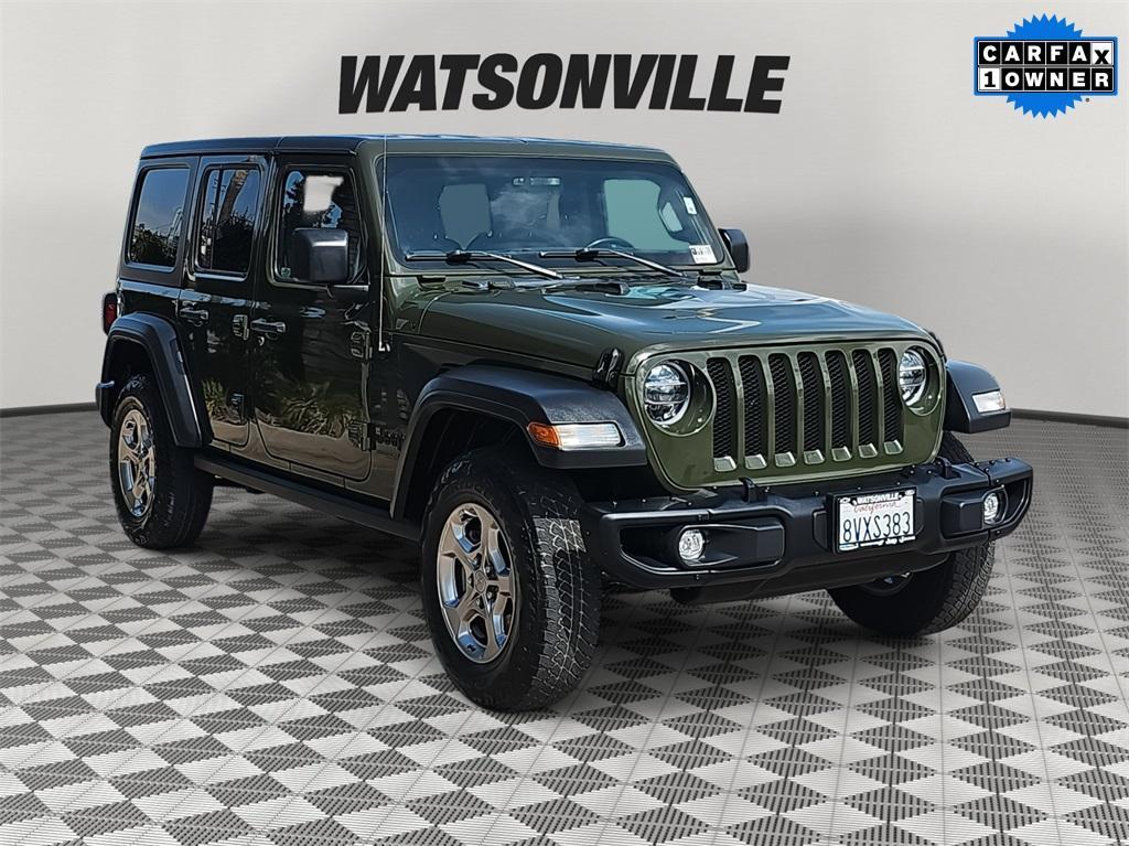 used 2021 Jeep Wrangler Unlimited car, priced at $29,854