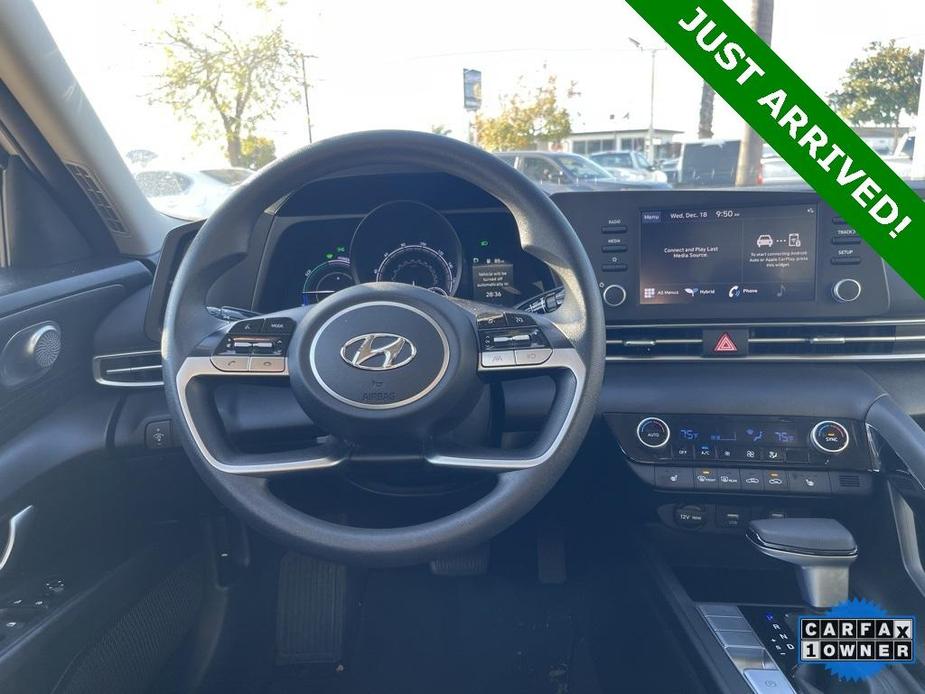 used 2023 Hyundai Elantra HEV car, priced at $18,990