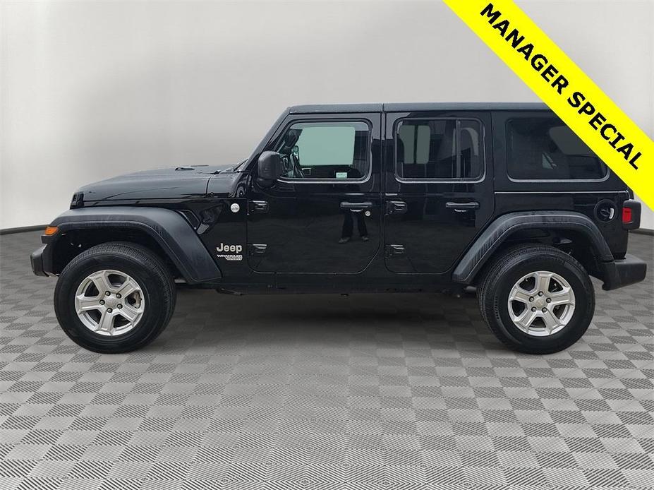 used 2020 Jeep Wrangler Unlimited car, priced at $27,455