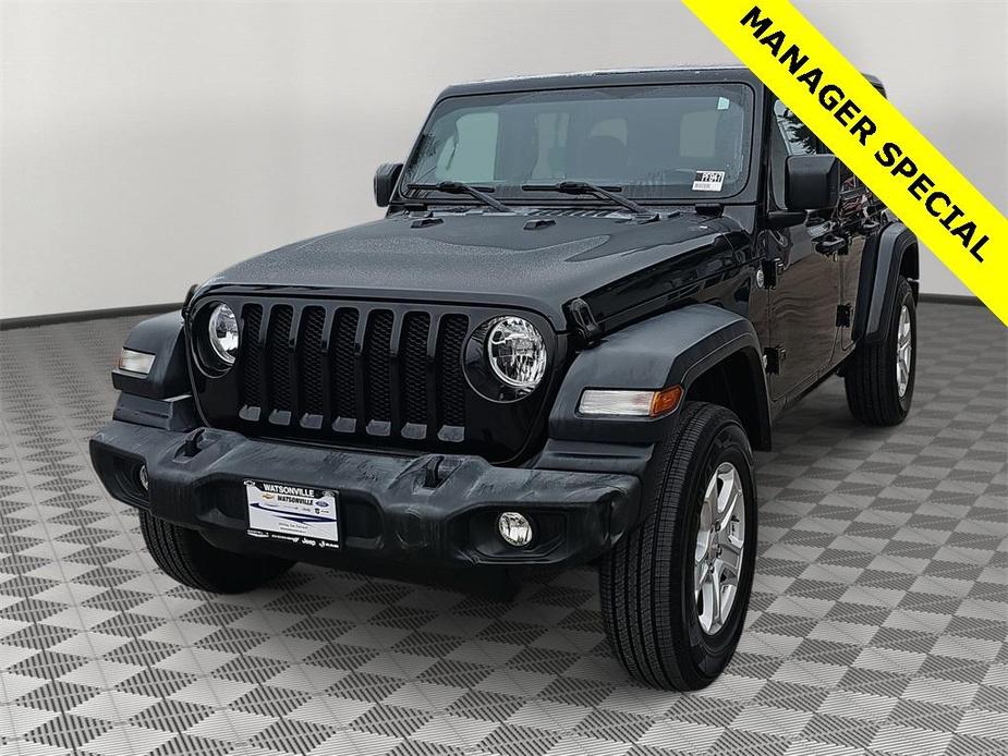 used 2020 Jeep Wrangler Unlimited car, priced at $27,455