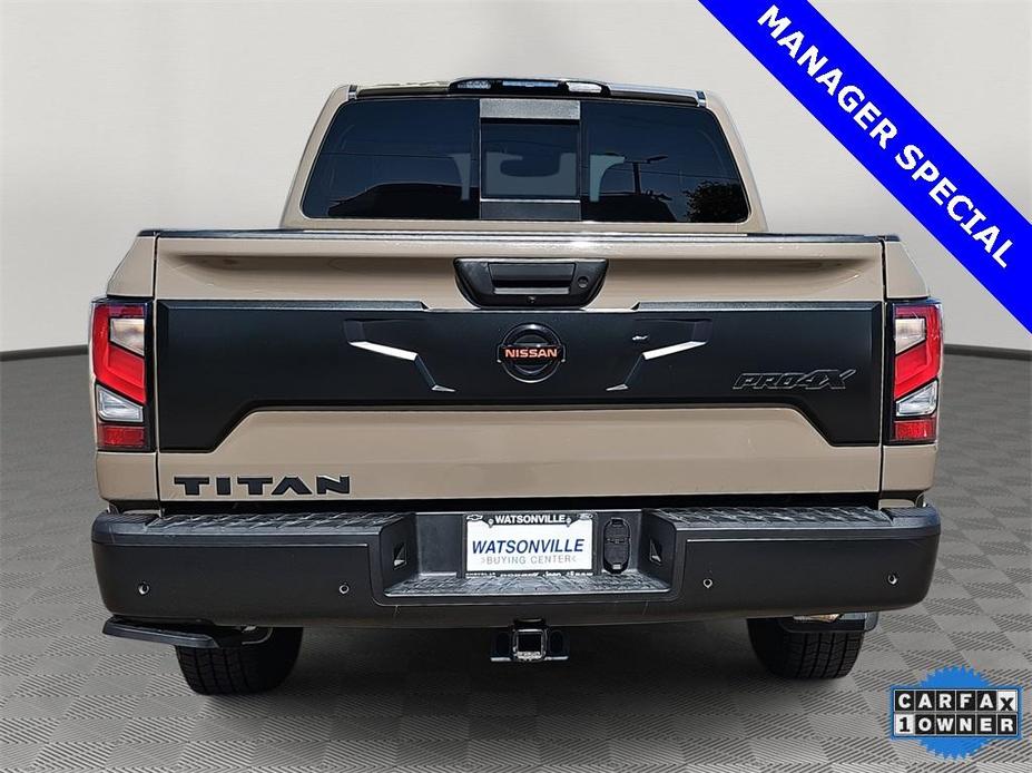 used 2021 Nissan Titan car, priced at $36,255