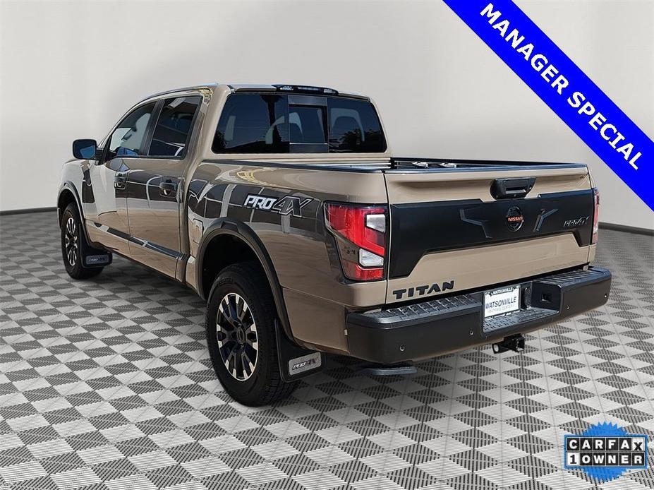 used 2021 Nissan Titan car, priced at $36,255