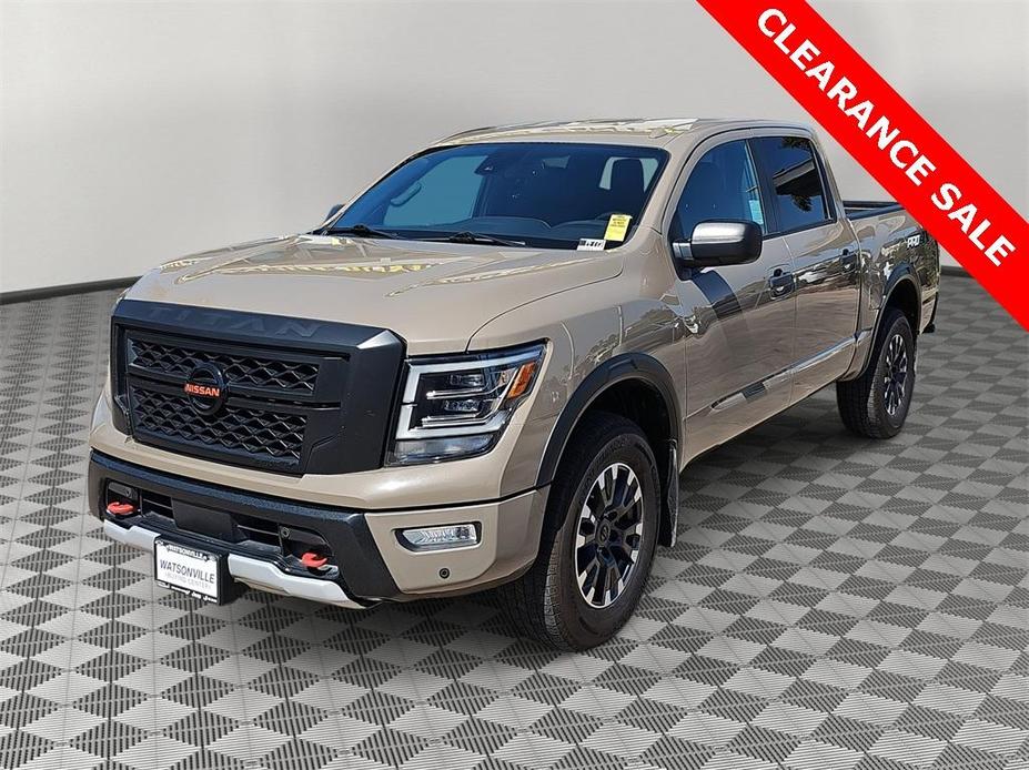 used 2021 Nissan Titan car, priced at $35,585