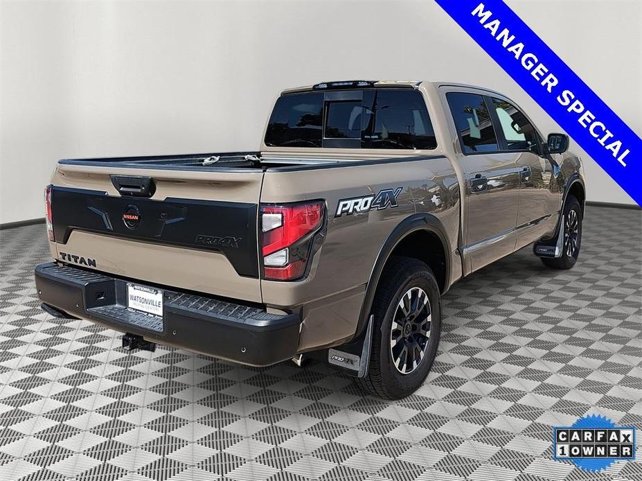 used 2021 Nissan Titan car, priced at $36,255