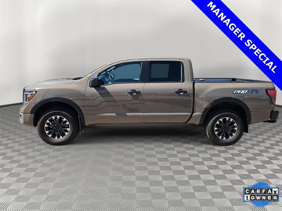 used 2021 Nissan Titan car, priced at $36,255