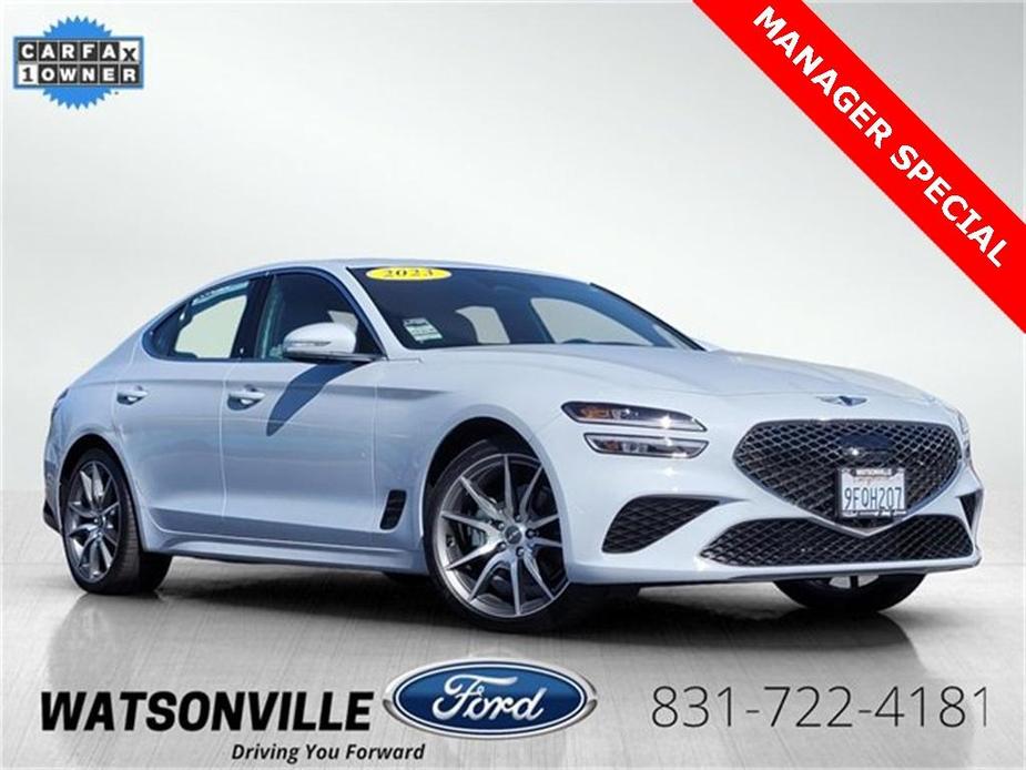 used 2023 Genesis G70 car, priced at $31,498