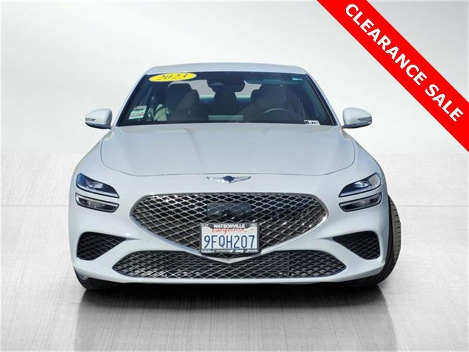 used 2023 Genesis G70 car, priced at $30,488