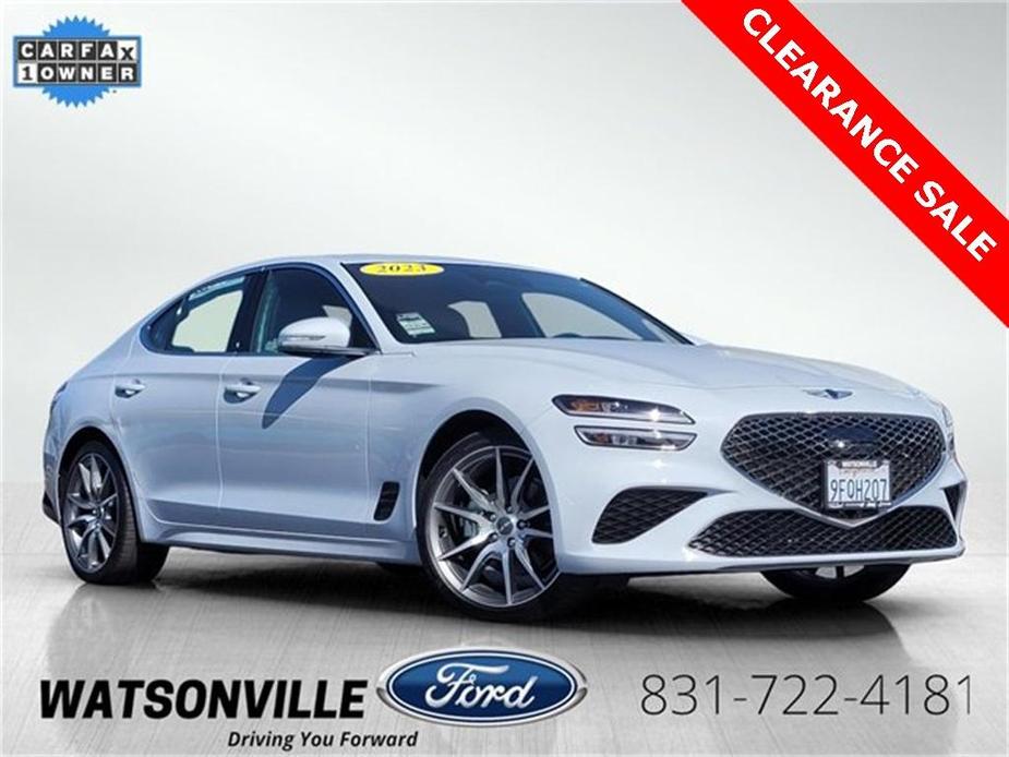 used 2023 Genesis G70 car, priced at $30,488