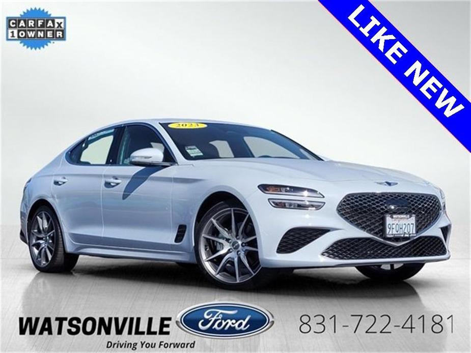 used 2023 Genesis G70 car, priced at $30,815