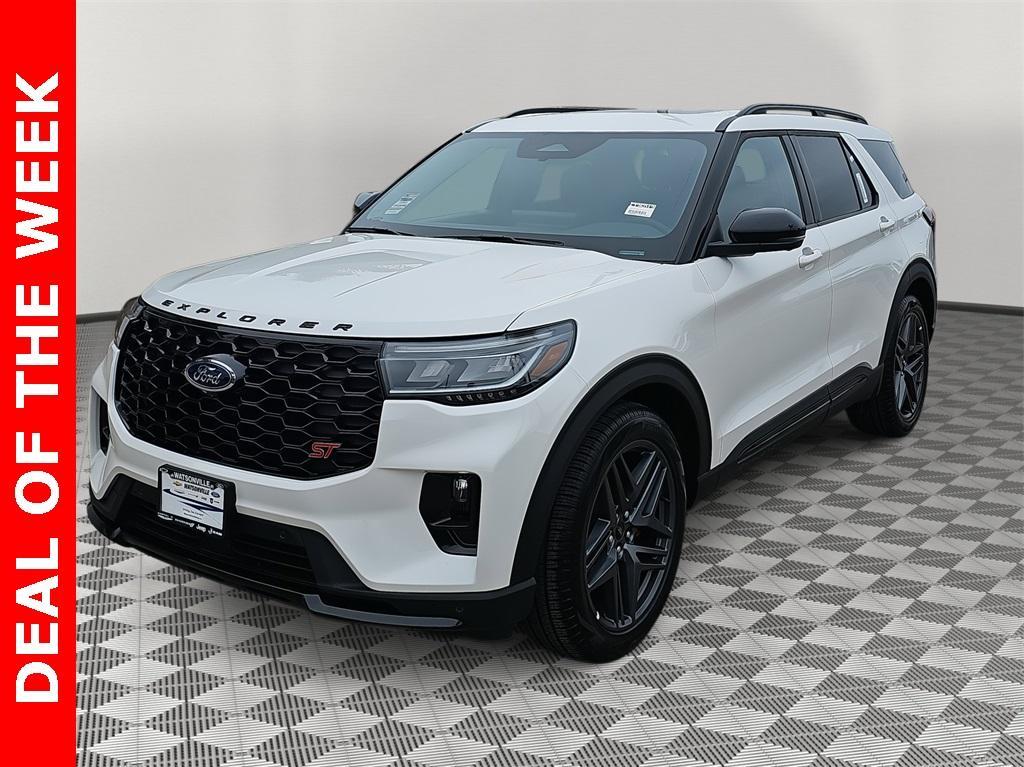 new 2025 Ford Explorer car, priced at $61,910