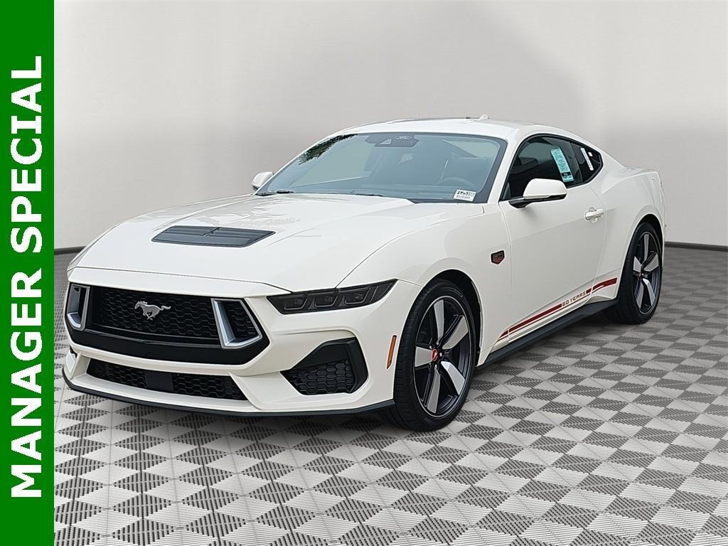 new 2025 Ford Mustang car, priced at $57,880