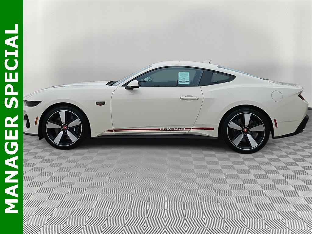 new 2025 Ford Mustang car, priced at $57,880