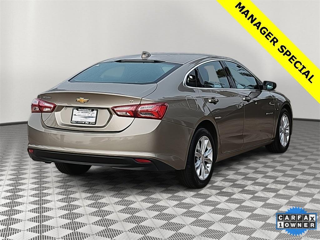 used 2022 Chevrolet Malibu car, priced at $17,595