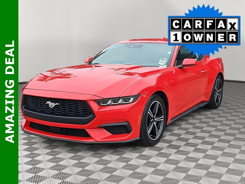 used 2024 Ford Mustang car, priced at $25,413