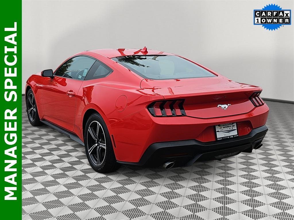 used 2024 Ford Mustang car, priced at $26,995