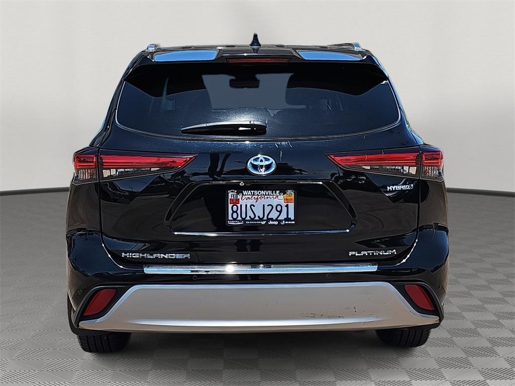 used 2021 Toyota Highlander Hybrid car, priced at $40,674