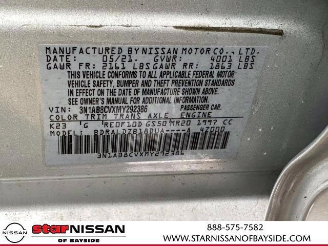 used 2021 Nissan Sentra car, priced at $16,995