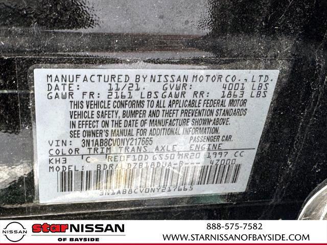 used 2022 Nissan Sentra car