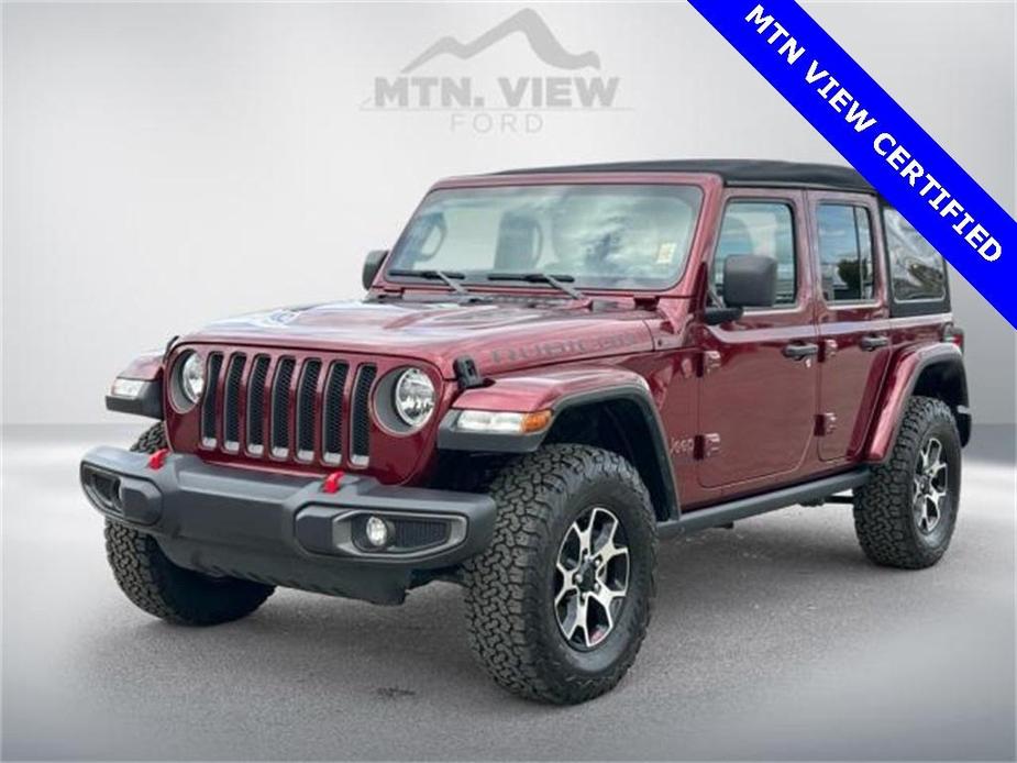 used 2021 Jeep Wrangler Unlimited car, priced at $38,917