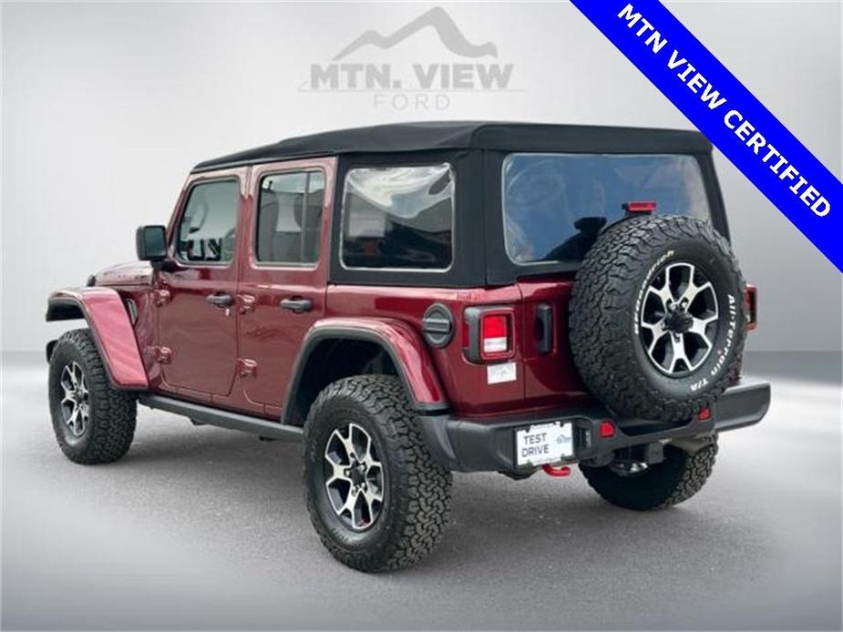 used 2021 Jeep Wrangler Unlimited car, priced at $38,917