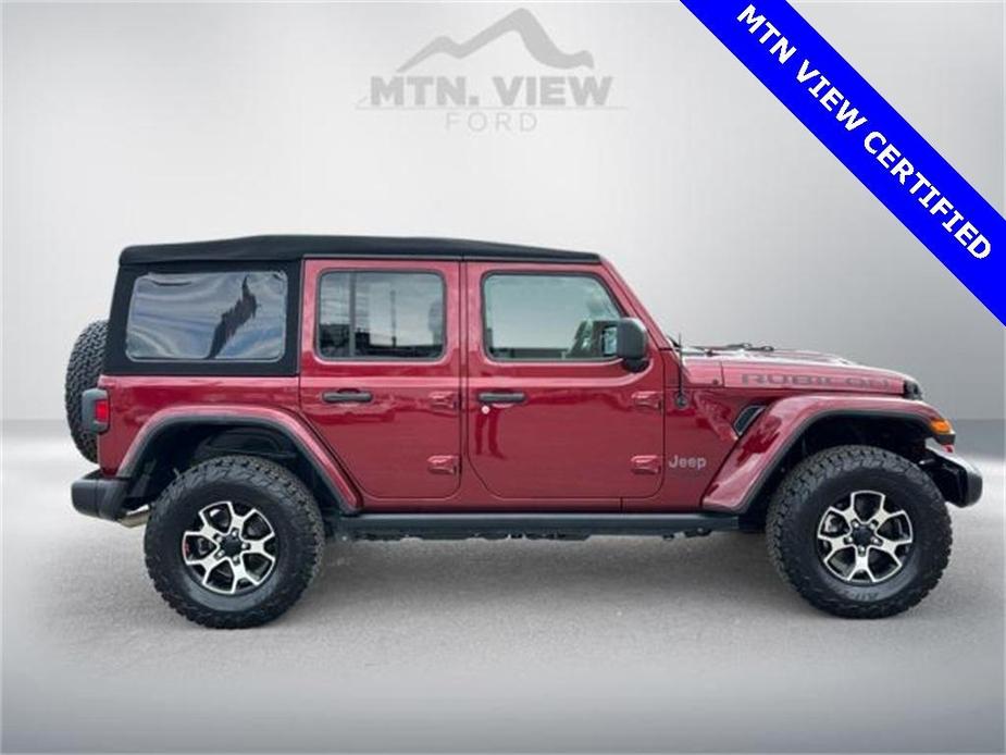 used 2021 Jeep Wrangler Unlimited car, priced at $38,917