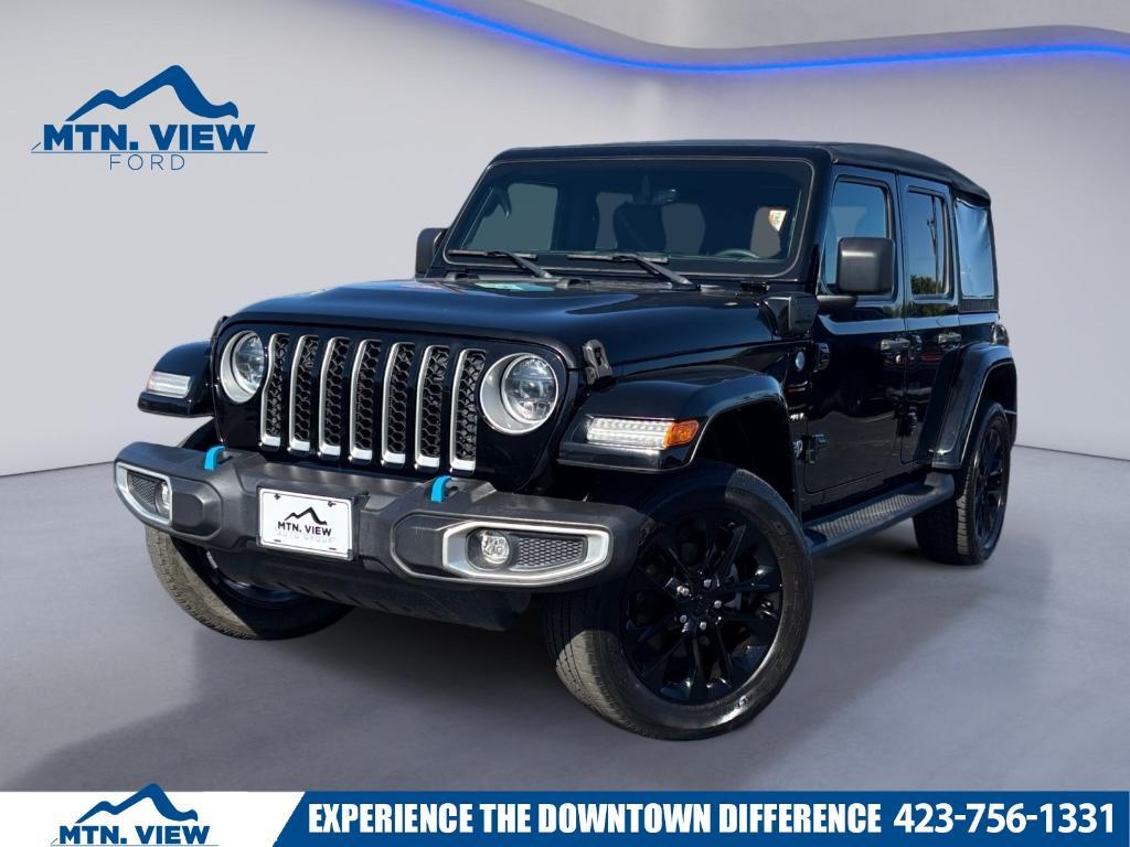 used 2023 Jeep Wrangler 4xe car, priced at $29,004