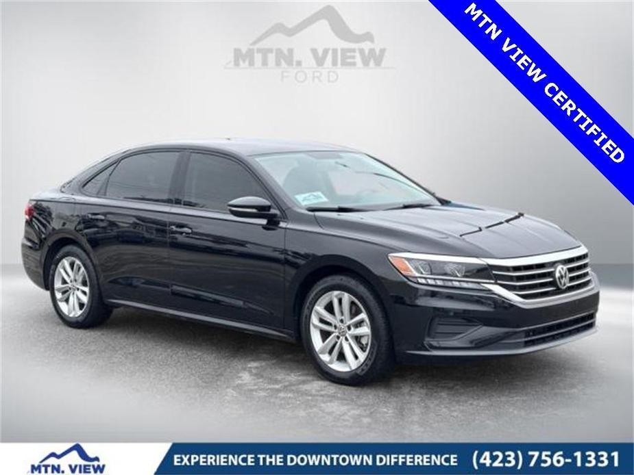 used 2021 Volkswagen Passat car, priced at $17,961