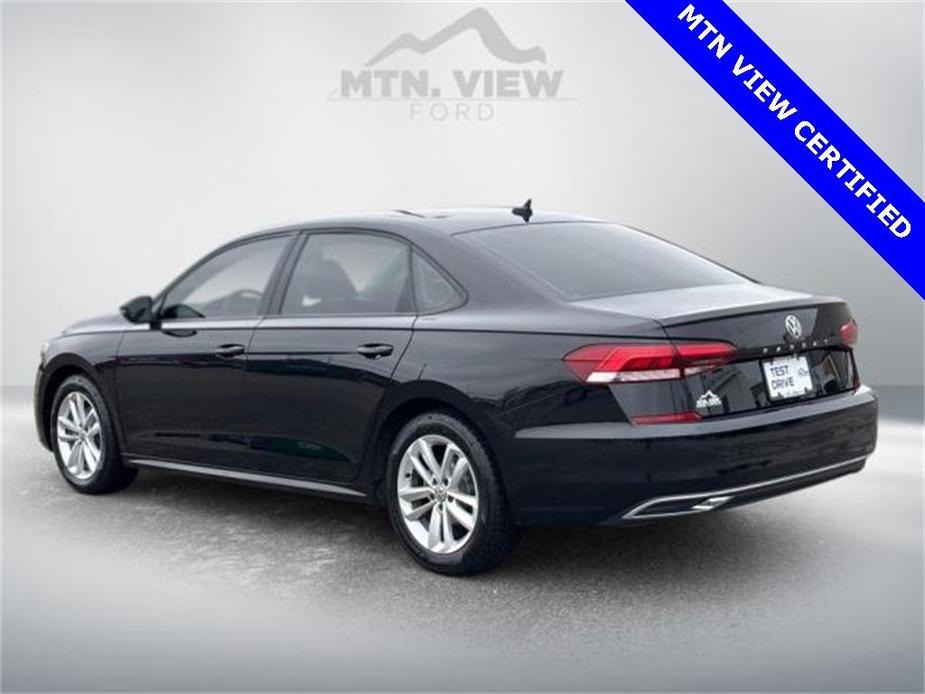 used 2021 Volkswagen Passat car, priced at $17,961