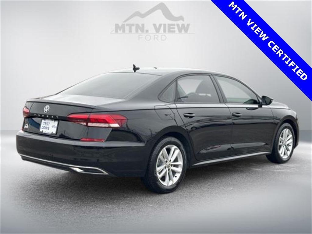 used 2021 Volkswagen Passat car, priced at $17,961