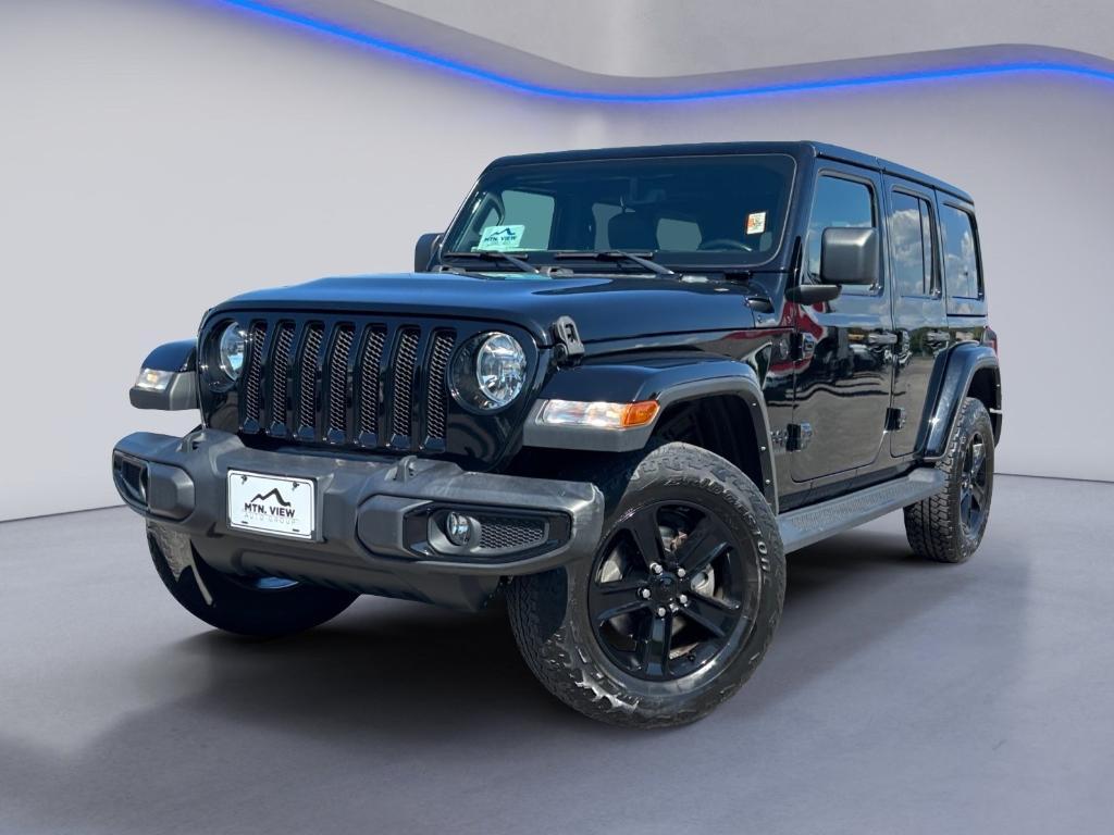 used 2021 Jeep Wrangler Unlimited car, priced at $34,652