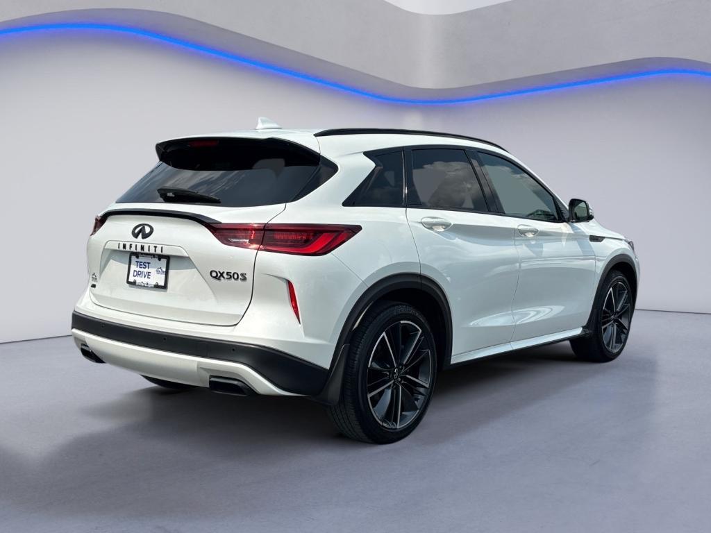 used 2024 INFINITI QX50 car, priced at $37,650