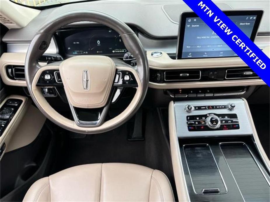 used 2022 Lincoln Aviator car, priced at $33,000