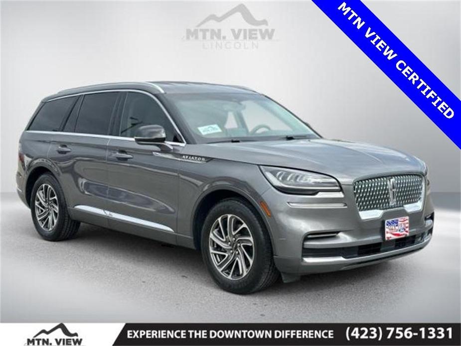 used 2022 Lincoln Aviator car, priced at $33,000