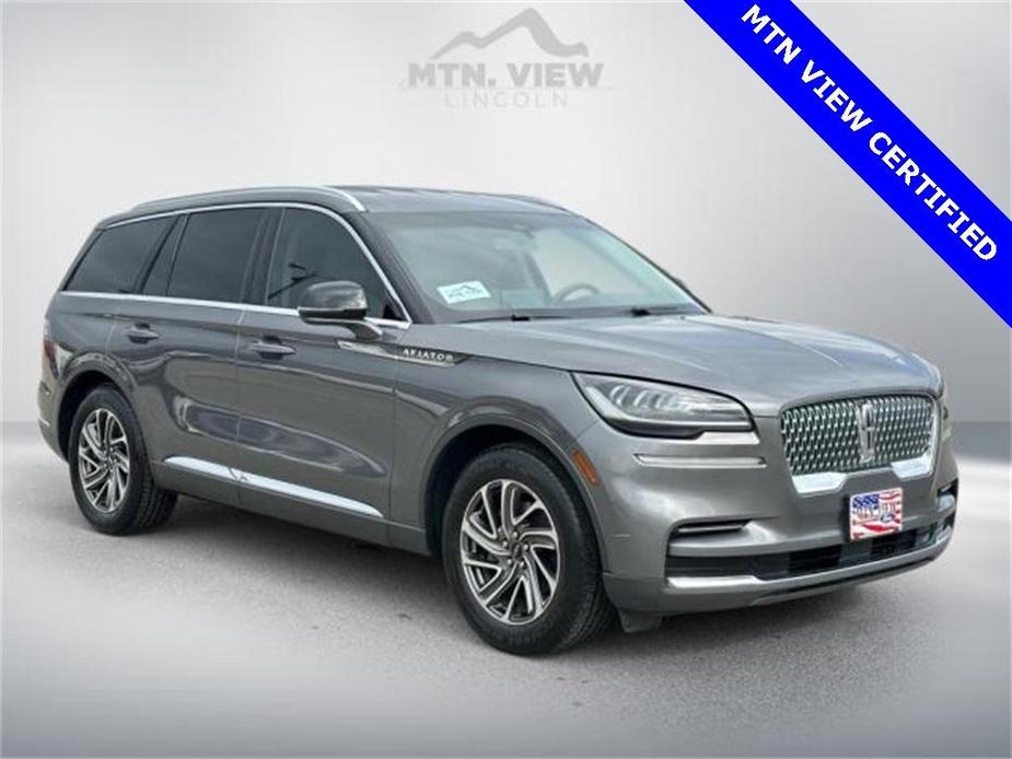 used 2022 Lincoln Aviator car, priced at $33,000